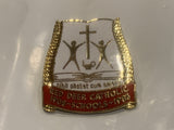 Red Deer Catholic Schools 1908 1983 Lapel Hat Pin DP