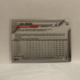 #290 Nick Senzel Cincinnati Reds 2020 Topps Series 1 Baseball Card IA