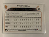 #134 Tyler Megill Rookie New York Mets 2022 Topps Series 1 Baseball Card MLB