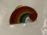 Heart Rainbow Lapel Hat Pin DP