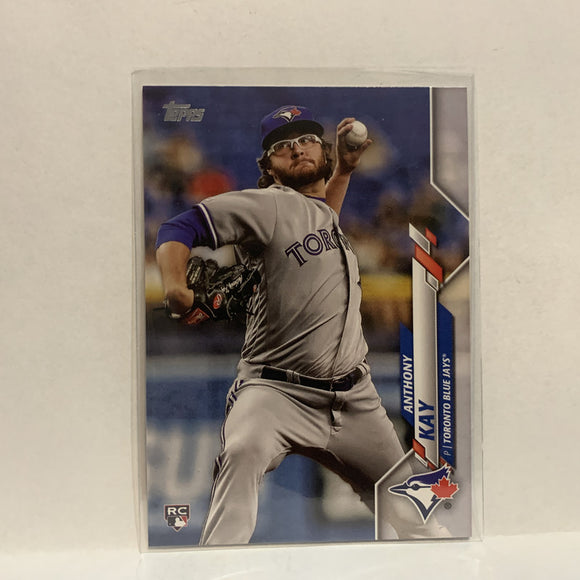 #167 Anthony Kay Rookie Toronto Blue Jays 2020 Topps Series 1 Baseball Card IA