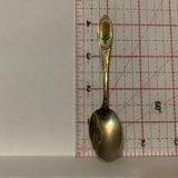 Pink Flowers Collectable Souvenir Spoon DH