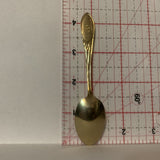 Pink Flowers Collectable Souvenir Spoon DH