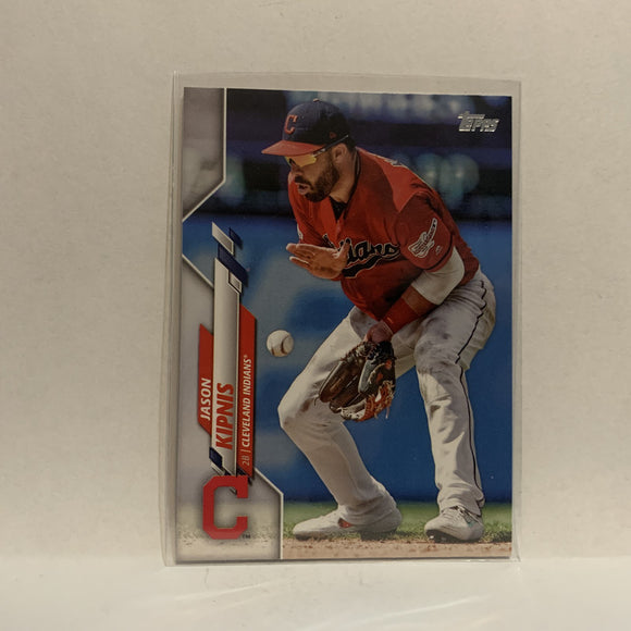 #284 Jason Kipnis Cleveland Indians 2020 Topps Series 1 Baseball Card IA