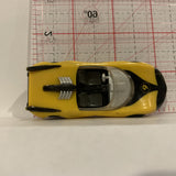 Yellow Racer X Street Car Hot Wheels Diecast Car DI