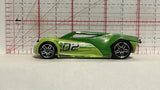 Green Split Vision F27 2007 Hot Wheels Diecast Car