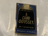 2001 A Camp Odyssey Jet Chapter Knights of Malta Lapel Hat Pin DP