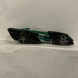 Black Green Shredster ©2000 Hot Wheels Diecast Car DI