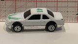 White #41 Racer Unbranded Toy Diecast Car