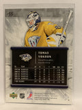 #55 Tomas Vokoun Nashville Predators 2005-06 Upper Deck Rookie Update Hockey Card