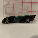 Black Green Shredster ©2000 Hot Wheels Diecast Car DI