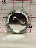 Top Hat Shamrock Leprachaun Button Pinback