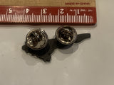 Korea Vine Cross Lapel Hat Pin DP