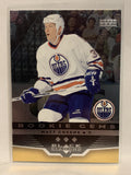 #242 Matt Greene Rookie Gems Edmonton Oilers 2005-06 Upper Deck Black Diamond Hockey Card