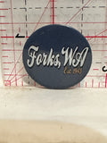 Forks Washington Button Pinback