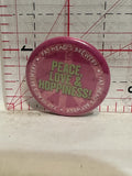 Peace Love & Happiness Fat Head's Brewery Button Pinback