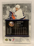 #61 Miroslav Satan New York Islanders 2005-06 Upper Deck Rookie Update Hockey Card
