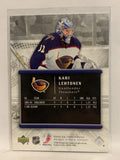 #6 Kari Lehtonen Atlanta Thrashers 2005-06 Upper Deck Rookie Update Hockey Card