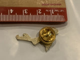 Pink Flamingo Bird Lapel Hat Pin BJ