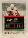 #18 Doug Weight Caorlina Hurricanes 2005-06 Upper Deck Rookie Update Hockey Card
