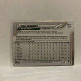 #194 Liam Hendriks Oakland Athletics 2020 Topps Series 1 Baseball Card IA