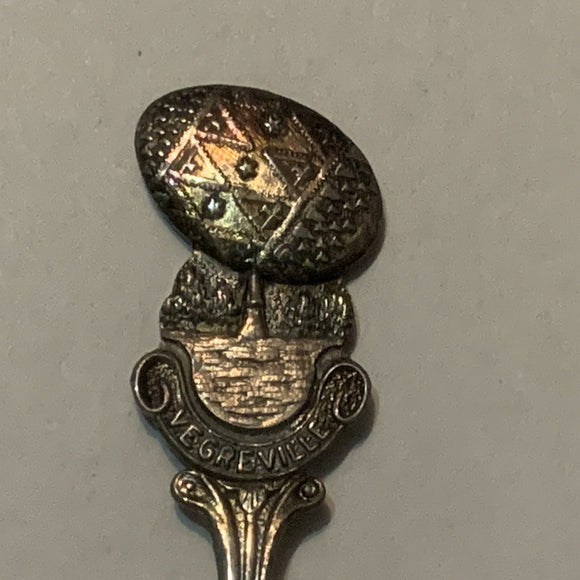 Vegreville Alberta Easter Egg Collectable Souvenir Spoon DH