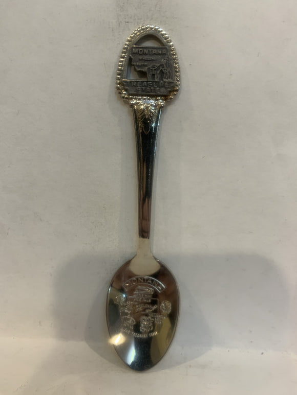 Montana The Treasure State Souvenir Spoon