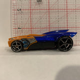 Blue Orange Buzz Bomb Hot Wheels Diecast Car DI