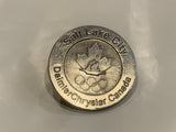 Salt Lake City Daimler Chrysler Canada Olympics Lapel Hat Pin BJ
