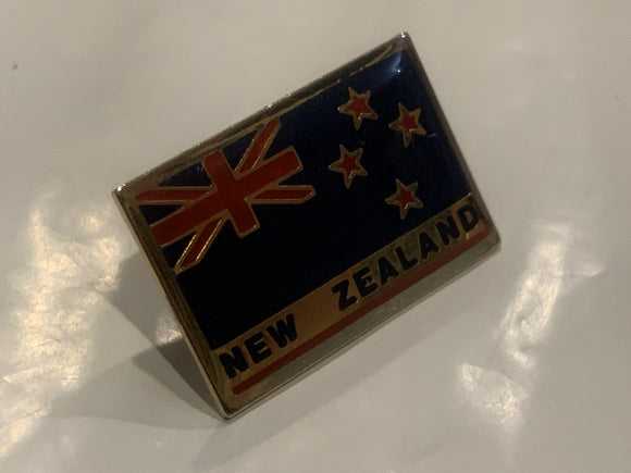 New Zealand Flag Lapel Hat Pin DP