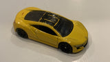 Yellow '17 Acura NSX Hot Wheels Toy Diecast Car