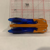 Blue Orange Buzz Bomb Hot Wheels Diecast Car DI
