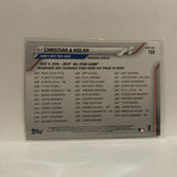 #160 Christian & Nolan Game's Best Talk Shop National League 2020 Topps Series 1 Baseball Card IA