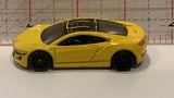 Yellow '17 Acura NSX Hot Wheels Toy Diecast Car