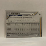 #98 Jesus Aguilar Tampa Bay Rays 2020 Topps Series 1 Baseball Card IA