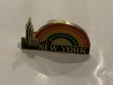 New York City Rainbow Lapel Hat Pin DP