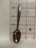 Flowered Teaspoon Souvenir Spoon