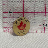 Canada 2007 Olympics  Lapel Pin