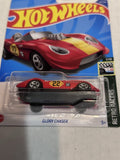 Red Glory Chaser Retro 7/10 123/250 HCX20 2021 Hot Wheels Diecast Car