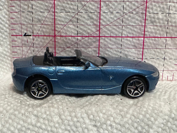 Blue BMW Z4 1/54 Motor Max Diecast Car
