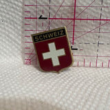 Schweiz Flag Switzerland  Lapel Pin