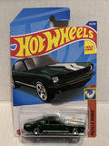 Green '65 Mustang 2+2 Fastback Muscle Mania 1/10 192/250 HCV37 2021 Hot Wheels Diecast Car