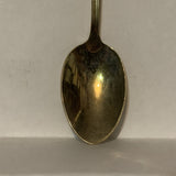 White Daffodil Flower Collectable Souvenir Spoon DI