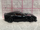 Black Chevy Corvette ZRI MB749 1/60 2008 Matchbox Diecast Car