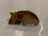 I Love Rainbow Unicorns Lapel Hat Pin DP