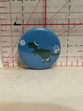 T-Rex Volleyball instar Button Pinback