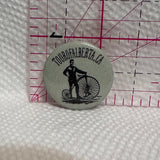 Tour of Alberta Antique Bicycle  Lapel Pin