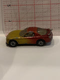 Red Yellow Mazda RX-7 V58 Matchbox Toy Diecast Car