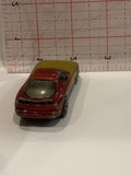 Red Yellow Mazda RX-7 V58 Matchbox Toy Diecast Car
