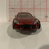 Red Aston Martin One-77 ©2011 Hot Wheels Diecast Car DJ